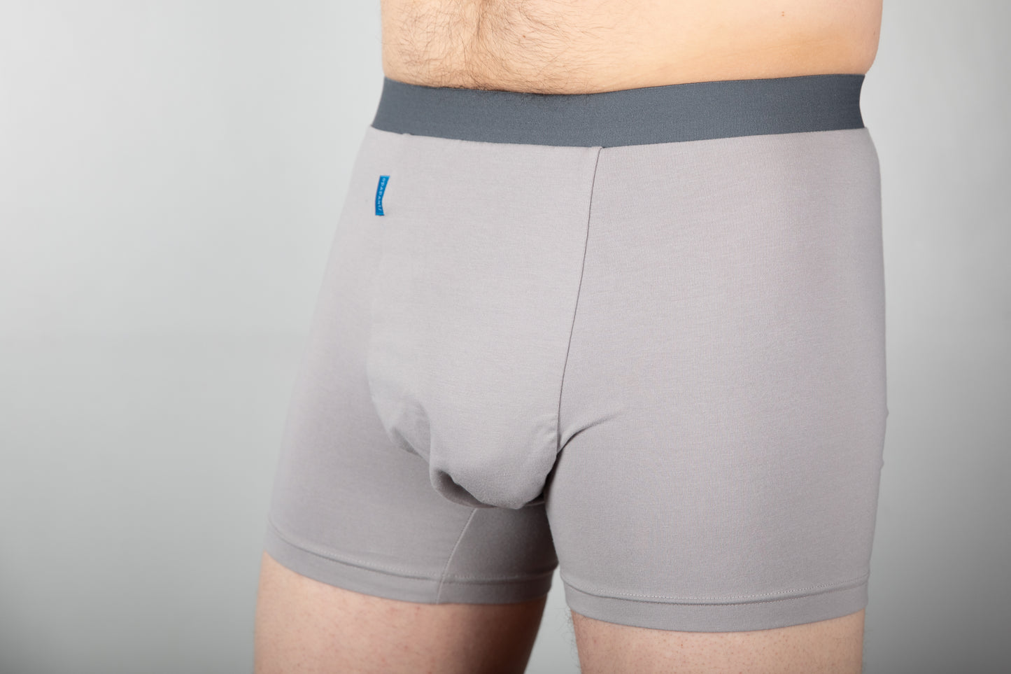 Men’s Organic Cotton Boxer – Gray I 2 options