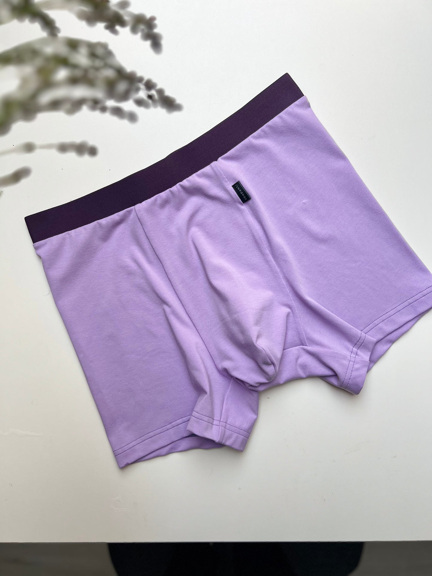 NEW model Men’s Seamless Organic Cotton Boxer – Lillac