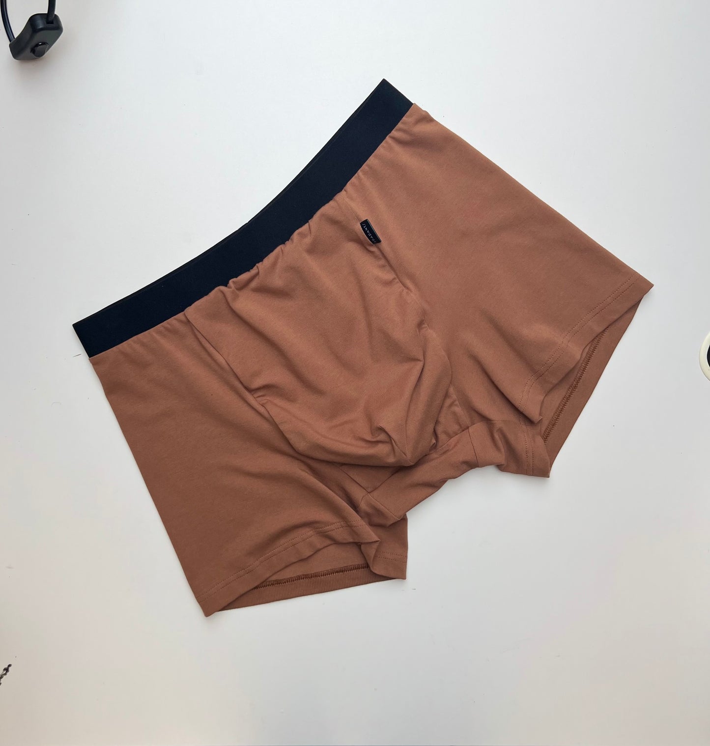 Men’s Organic Cotton Boxer – Cinnamon Brown