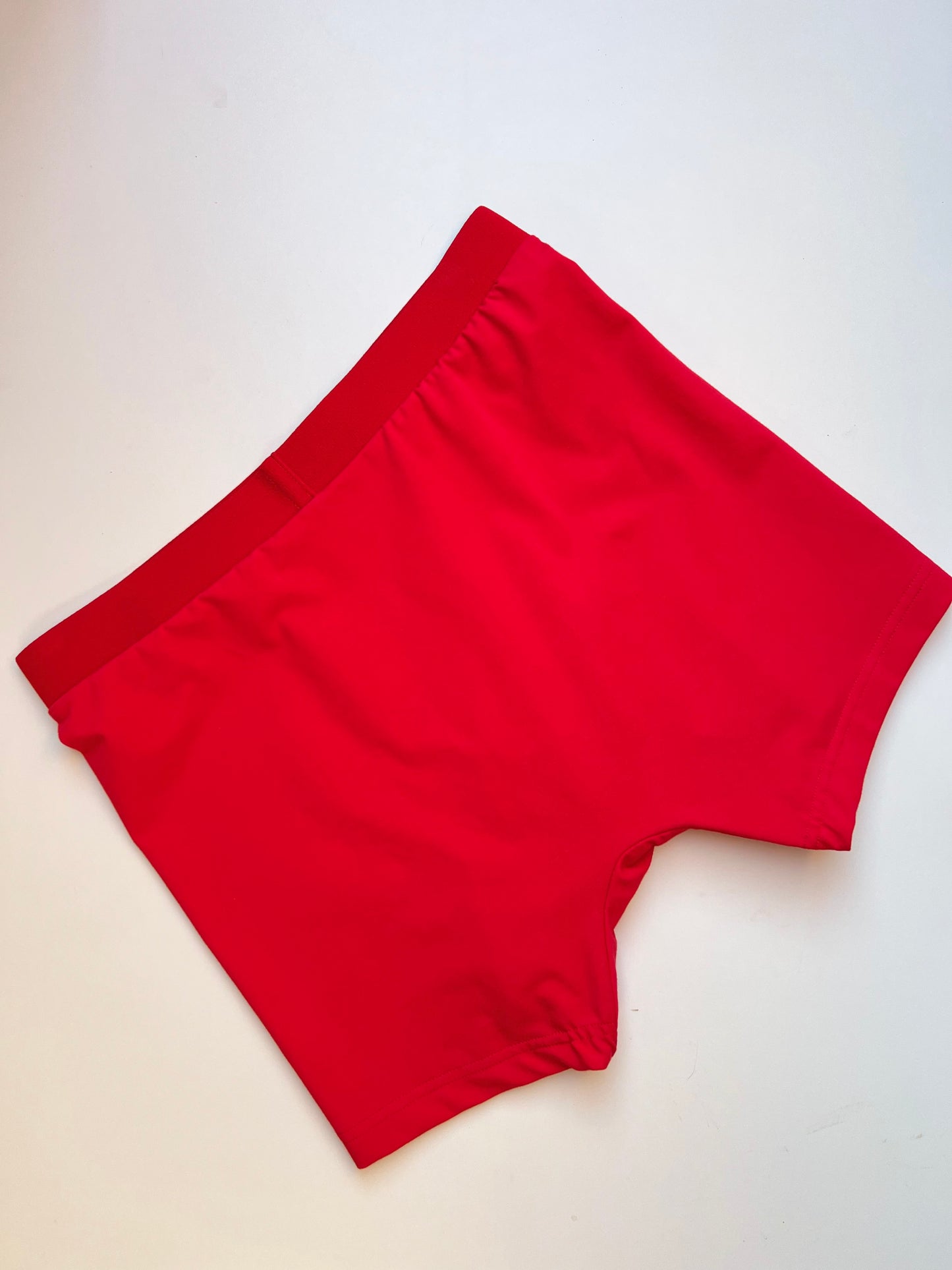 NEW model Men’s Seamless Organic Cotton Boxer – Red