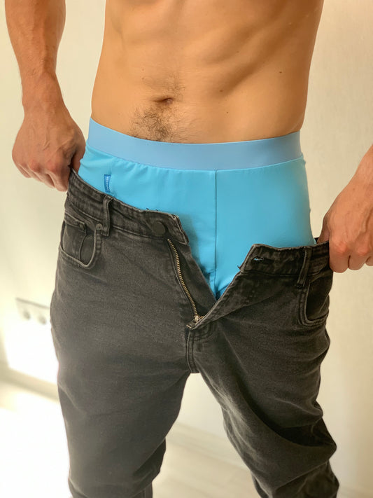 Men’s Organic Cotton Boxer – Turquoise
