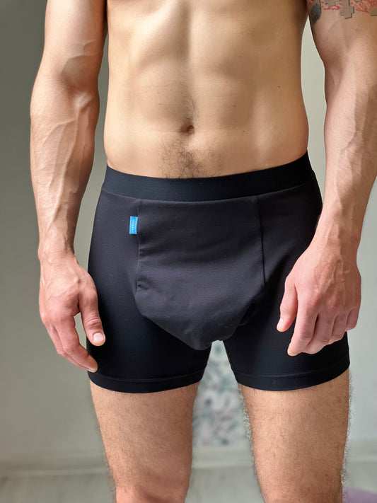 Men’s Organic Cotton Boxer – Black