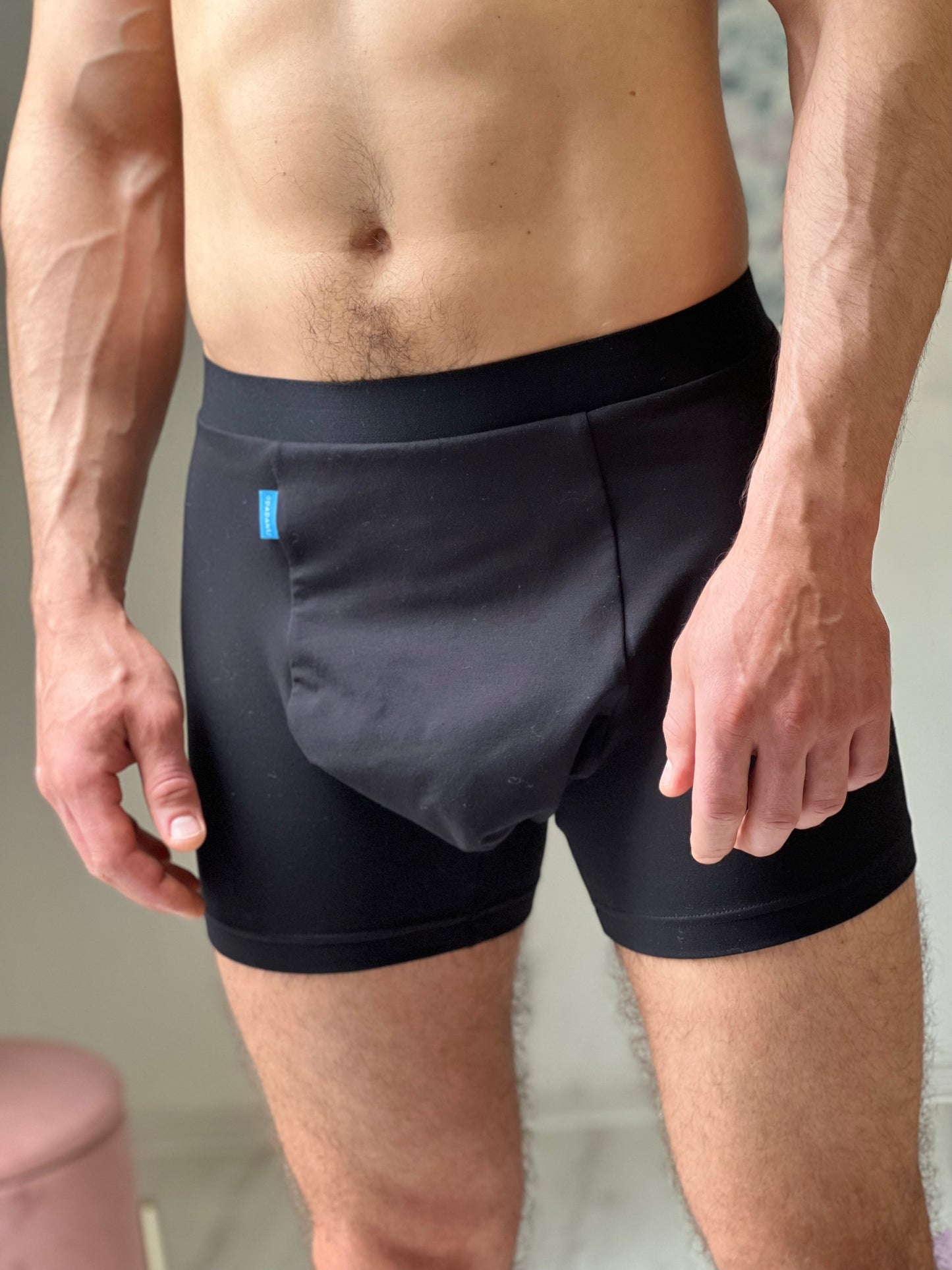 Men’s Organic Cotton Boxer – Black