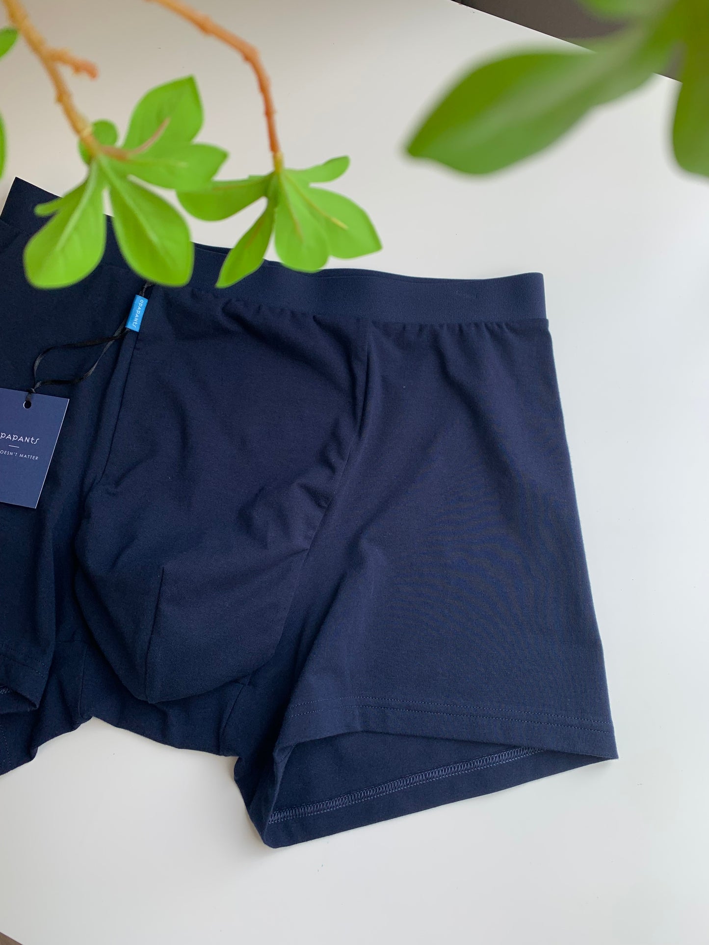 Men’s Organic Cotton Boxer – Dark Navy I 2 options