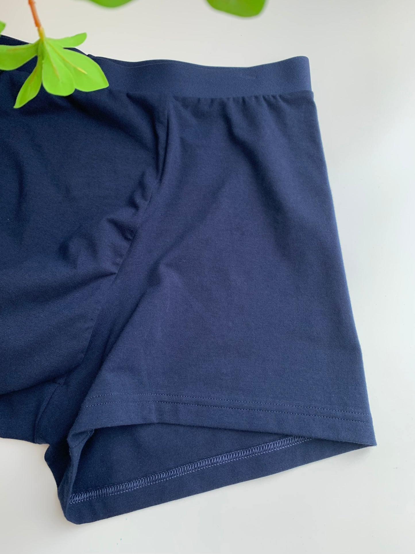 Men’s Organic Cotton Boxer – Dark Navy I 2 options